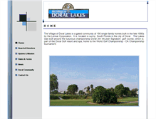 Tablet Screenshot of dorallakes.org